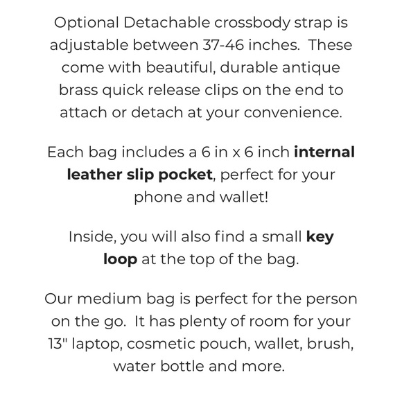 In Blue Handmade Leather Tote Bag - Picture 9 of 10